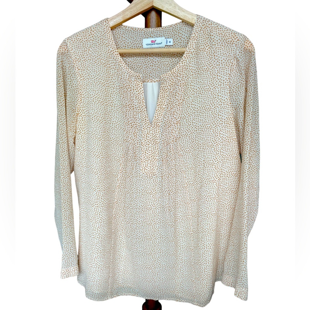 Vineyard Vines Polka Dot Blouse